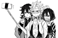 Sanemi Obanai y Giyu