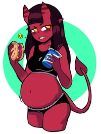 Pregnant Merru
