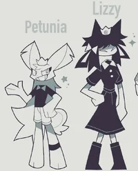-Lizzy and petunia-