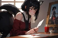 Amber The Skunk Girl