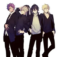 Giant group of boys