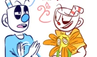 Cuphead and Mugman