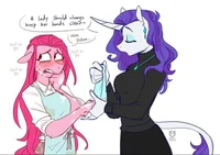 Rarity x Pinkie