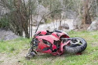Motorcycle Guy-crash