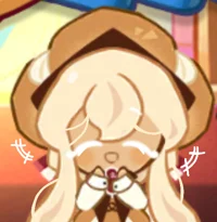 Caramel Choux cookie