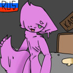 Ruskao pink foxfurry