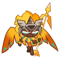 Golden cheese cookie