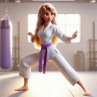 Rapunzel Karateka