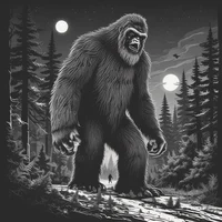 Camping with bigfoot