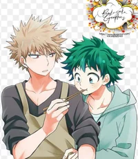 Bakugo and Midoriya 