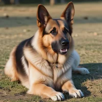 German Shepherd girl