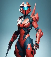 Female Red Spartan