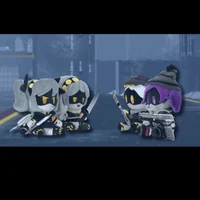 Chibi plush battle D