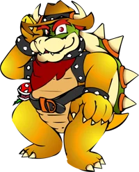 Cowboy Bowser