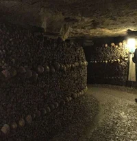 Paris catacombs 