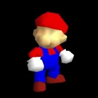 Textureless Mario
