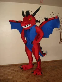 Cool Dragon Mascot 