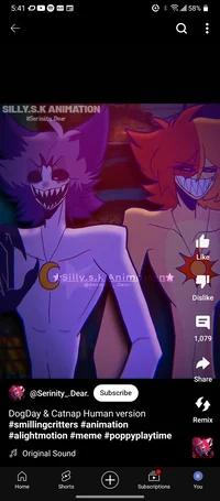 Catnap and dogday au