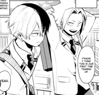 Denki and todoroki