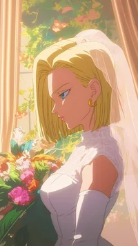 Android 18 wedding