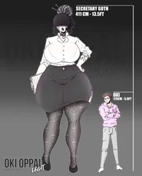 GIANTESS OFFICE GOTH