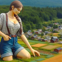 Giant girl 
