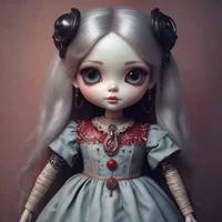 Creepy doll