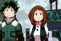 Deku y Ochako padres