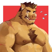 Boar Furry Wrestler