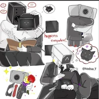 TV men and speaker m