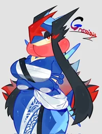 Anthro Greninja