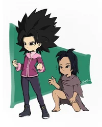 Kid Caulifla Kale