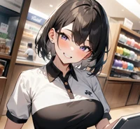 The Cashier girl 