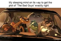 Bad guys sleepover