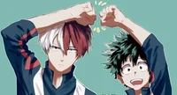 Todoroki and Deku