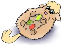 Fluffy Pony and foal