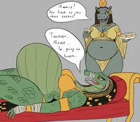 The birth of sobek