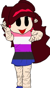 Genderfluid Mascot