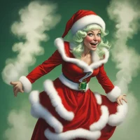 Young mrs claus 