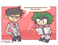 Mha x teen titans 