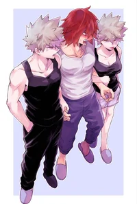 bakugo y kirishima 