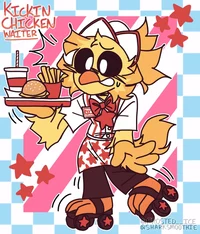 Waiter KickinChicken