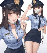 Mujer policia