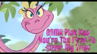 Pink Kaa the snake