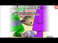 Baldi goes crazy