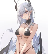 Ice demon dragon