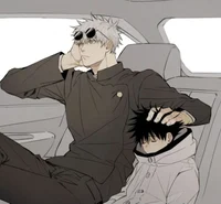 Gojo and Megumi 
