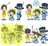 Ace Sabo Luffy Kid