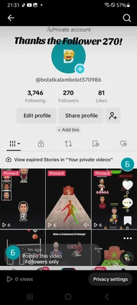 Follow 270 Tiktok