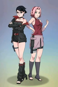 Sarada and Sakura